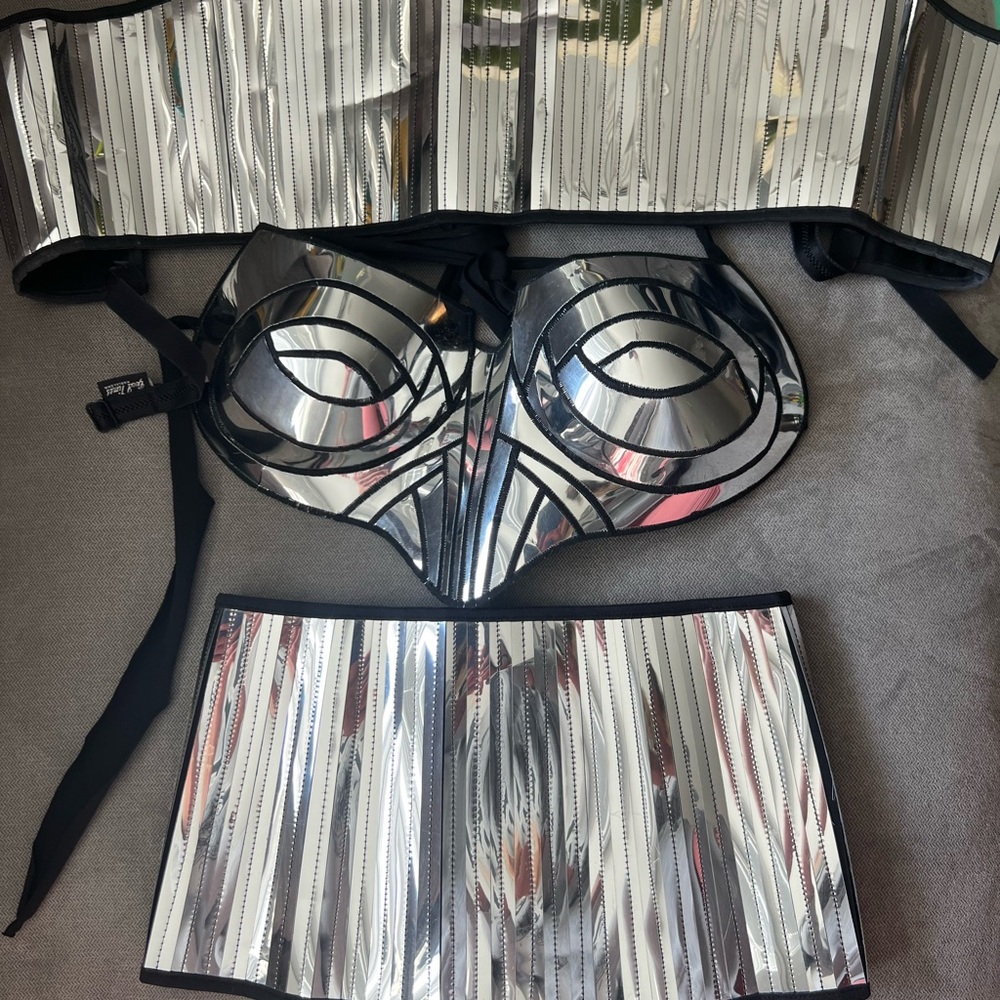 burning man three peaces costume